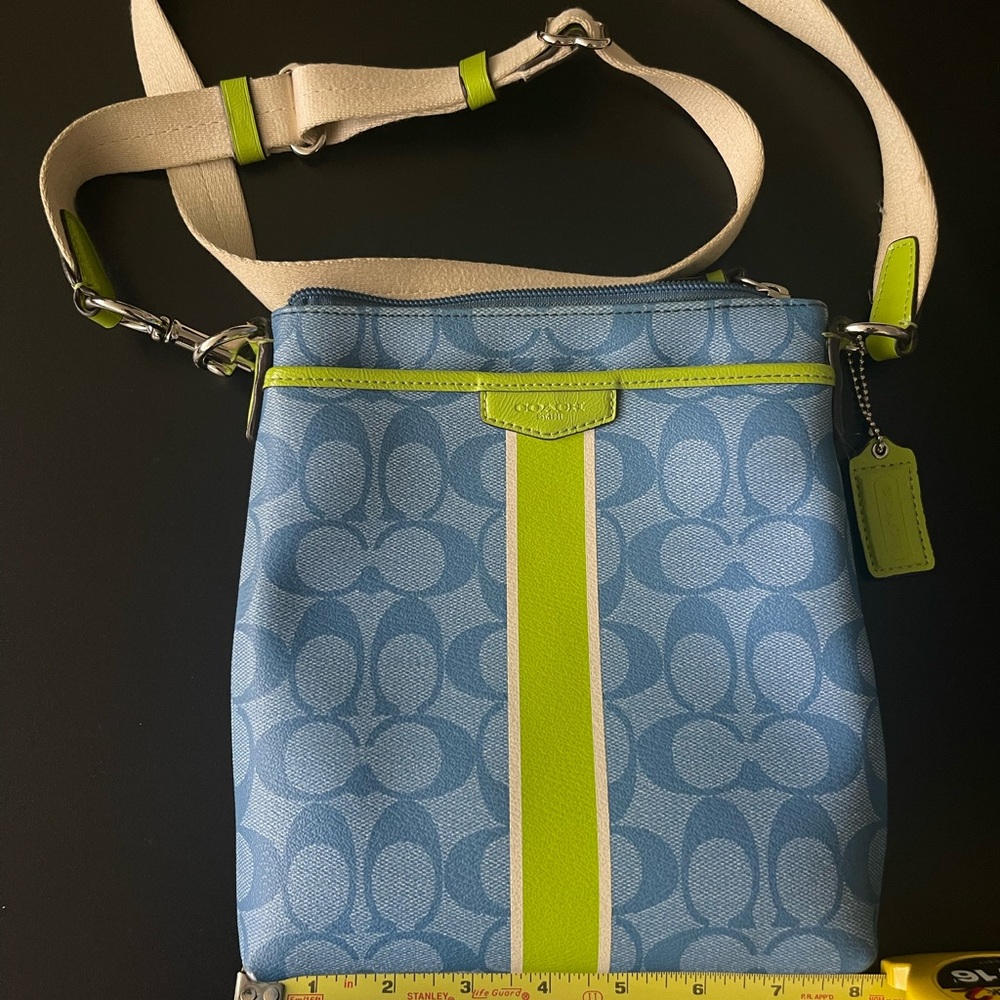 Authentic Coach cross body bag
